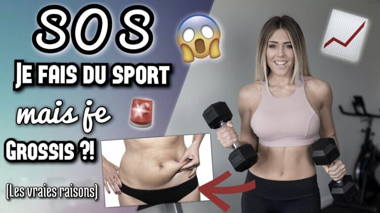 Comment arrêter de prendre du poids malgré le sport ?