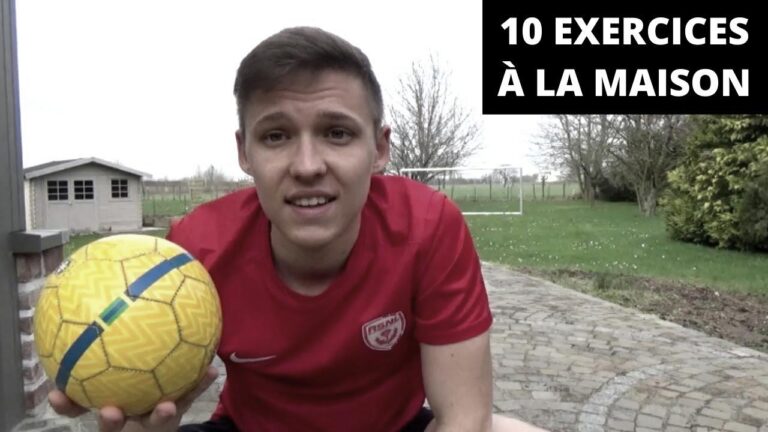 Comment s’entraîner au football à la maison: 10 exercices essentiels pour améliorer votre jeu!